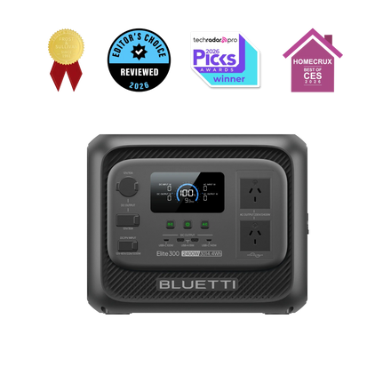 BLUETTI Elite 300 | 3,014Wh 2,400W Portable Power Station