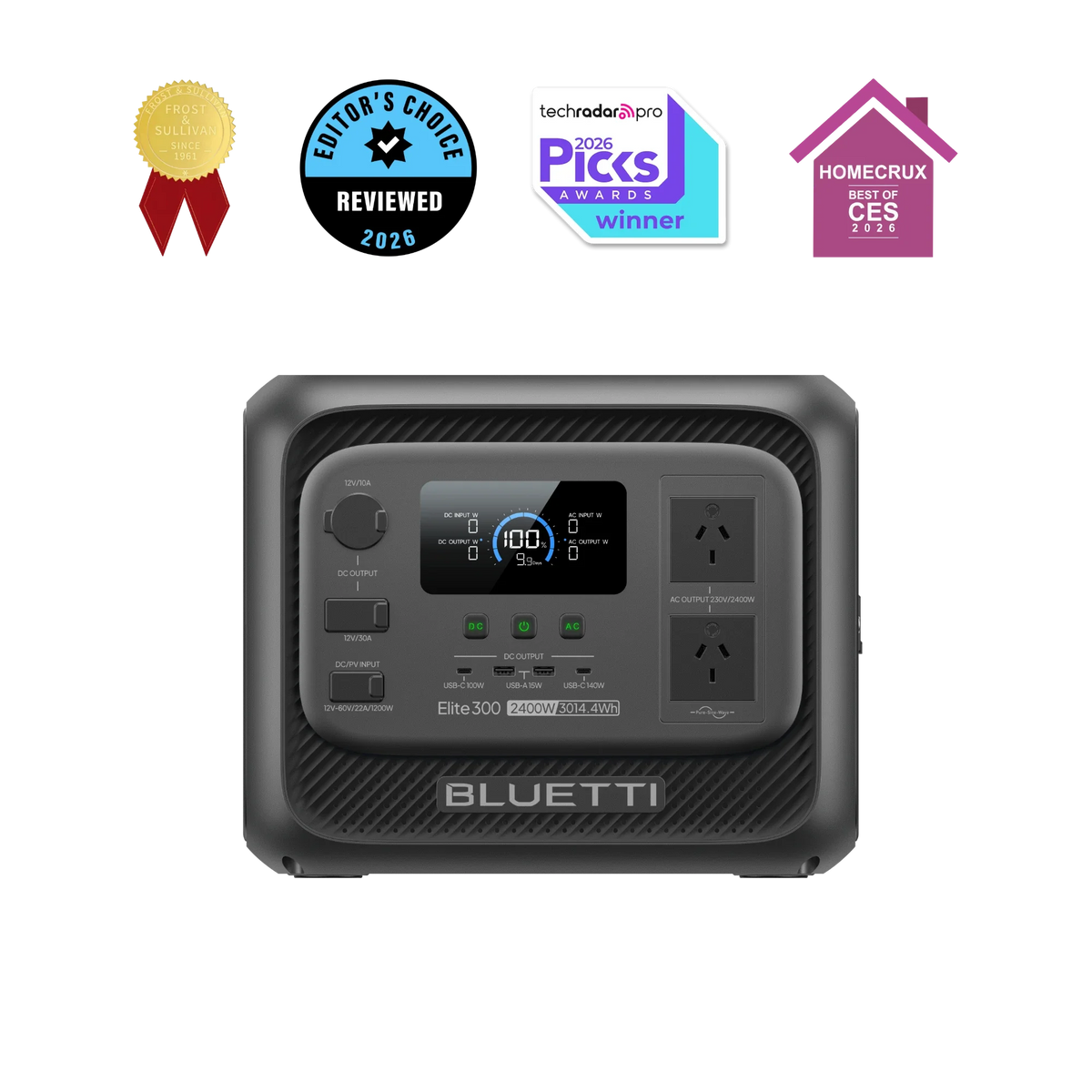 BLUETTI Elite 300 | 3,014Wh 2,400W Portable Power Station